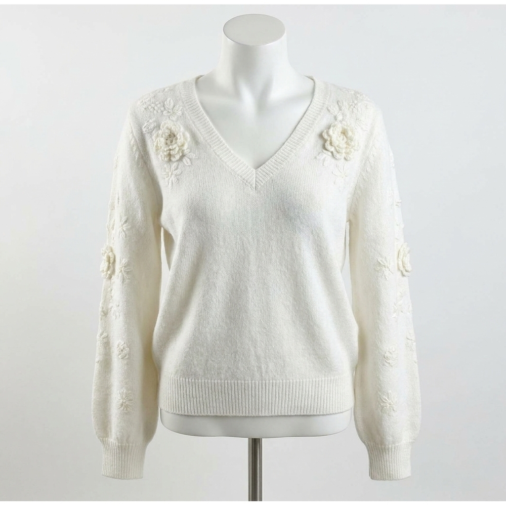 NEW LILLY PULITZER alayla sweater in white